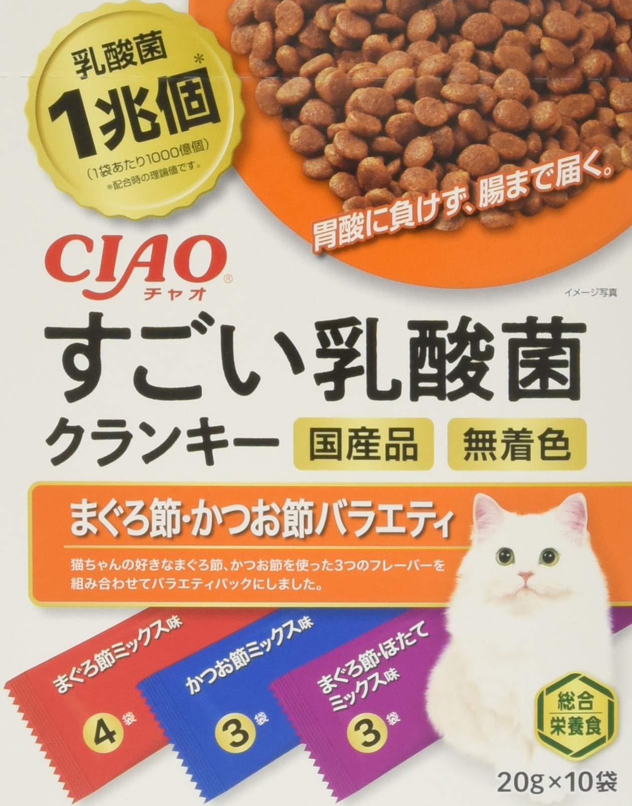 Amazon | CIAO(チャオ) すごい乳酸菌クランキー BOX まぐろ節